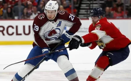 MacKinnon Leads Avalanche Against Panthers in Pursuit of 11th Straight Win