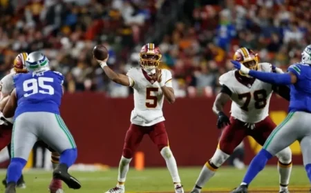 Washington Commanders Confirm 2026 Home and Away Opponents Schedule