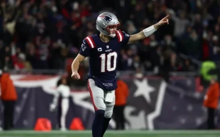 Patriots Outshine as Drake Maye Exits with 38-10 Lead in Fourth