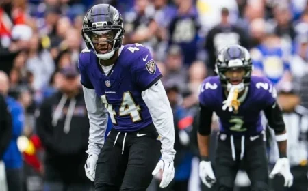 Ravens Announce Inactive Players for Steelers AFC North Title Clash