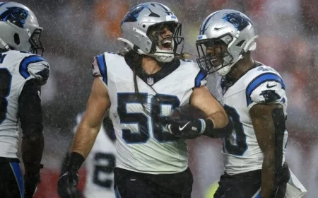 Panthers Secure NFC South Title, Clinch First Playoff Spot Since 2017