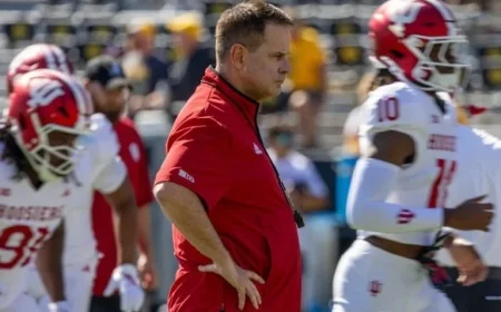 Four Indiana Football Players Transfer Following Rose Bowl Triumph