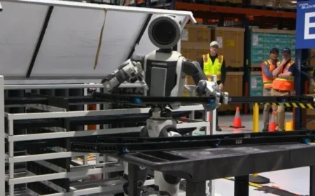Boston Dynamics’ AI Humanoid Robot Advances in Factory Work