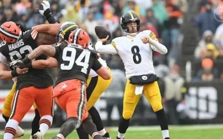 Browns Accuse Steelers in Possible Season-Altering Move