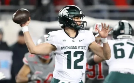 Former MSU Quarterback Set to Join Another Big Ten Team via Portal
