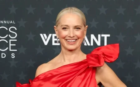 Katherine LaNasa Concludes 2026 Critics Choice Awards with Elegance