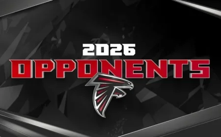 Official Opponents Announced for Falcons 2026 Schedule