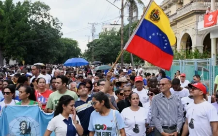 Cuba Reports 32 Cuban Fighters Killed in U.S. Raids on Venezuela