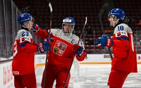 Petr Sikora Celebrates With Birthday Goal, Prepares for Canada in Semifinals