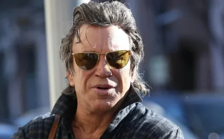 Mickey Rourke Launches GoFundMe to Prevent Los Angeles Eviction