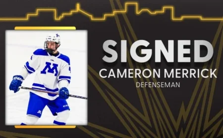 Brantford Bulldogs Secure Ferris State Commit Cameron Merrick