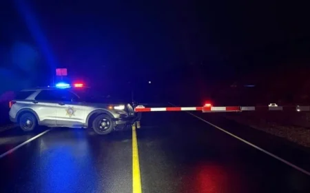 Extreme Icing Shuts Vantage Highway Amid Freezing Rain and Fog