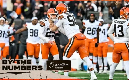 Browns Defeat Bengals 20-18: Top 10 Stats from Week 18 Victory