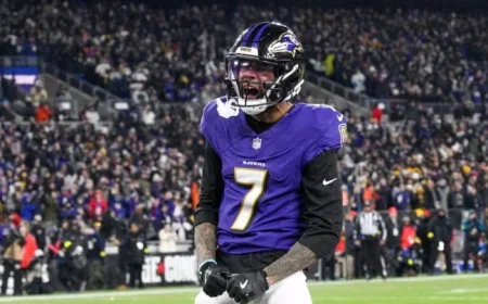 Ravens’ WR Bateman Out Against Steelers Due to Illness