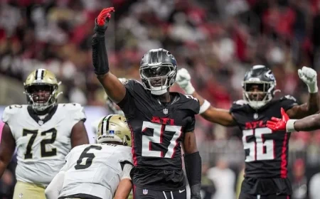 Falcons Break Franchise Record for Single-Season Sacks