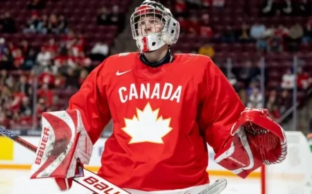 Ivankovic Shines as Canada’s Goalie: Thrives on Big Stages