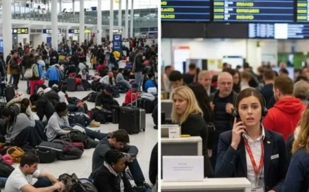 Airlines Cancel 139 Flights, Delay 1,531; Thousands Stranded Across UK Airports