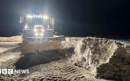 Heavy Snow Closes Schools and Disrupts Travel in Scotland