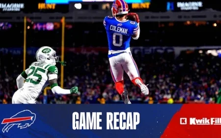 Bills Triumph Over Jets 35-8: Final Score, Recap, Highlights