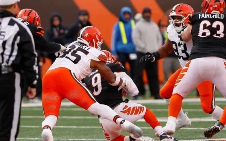 Myles Garrett Eyes 25-Sack Season After Achieving NFL Record