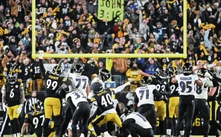 Steelers Triumph Over Ravens to Clinch AFC North Title