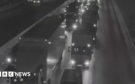 M6 Crash in Cheshire Causes 90-Minute Delays for Commuters