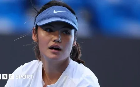 Emma Raducanu Withdraws from United Cup Tie Against Naomi Osaka