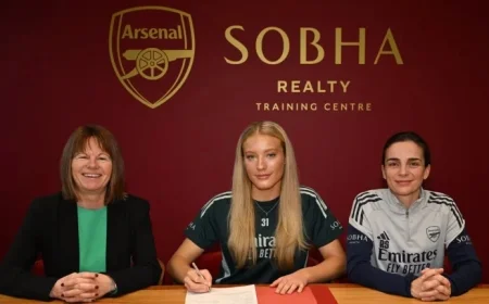Smilla Holmberg Signs with Arsenal
