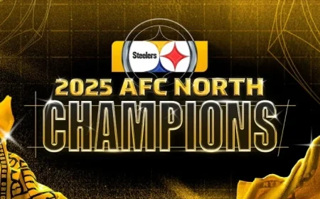 Steelers Secure AFC North Title Victory