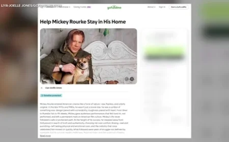 Mickey Rourke Seeks Fans’ Support to Cover Back Rent and Avoid Eviction