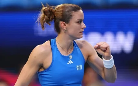 Sakkari, Tsitsipas Lead Greece to Victory Over Japan at United Cup