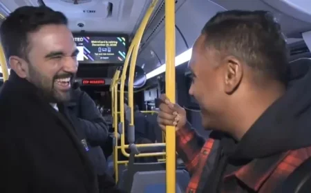 Mayor Zohran Mamdani Discusses Free Bus Service with Queens Riders