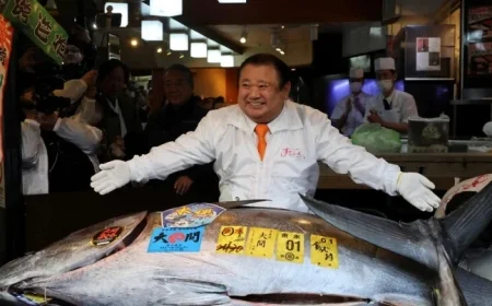 Bluefin Tuna Sells for Record $3.2 Million at Tokyo Auction