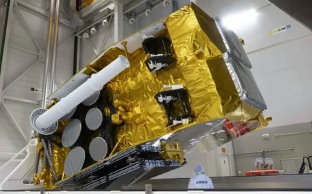 Spanish Communications Satellite Damaged by Space Particle Impact