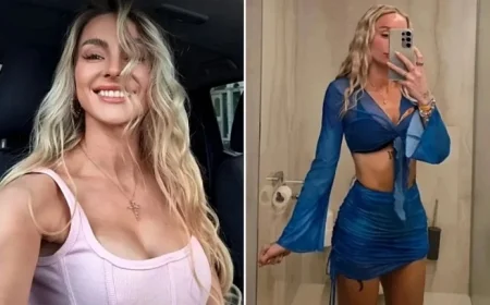 Pro Skateboarder Stefani Nurding Shines in Bold Pink Tank Photo Release