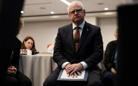 Walz Withdraws from Minnesota Governor Race as Klobuchar Weighs Candidacy