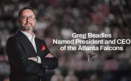 Greg Beadles Appointed CEO and President of Atlanta Falcons