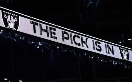 Raiders Secure Top Slot in NFL Draft