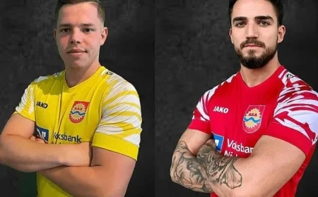 Two Sonsbeck Players Compete in Baller League