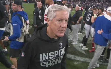 Las Vegas Raiders Dismiss Pete Carroll After Disappointing Season