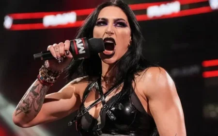 WWE’s Rhea Ripley Rebukes Fan for ‘Idiotic’ Comment
