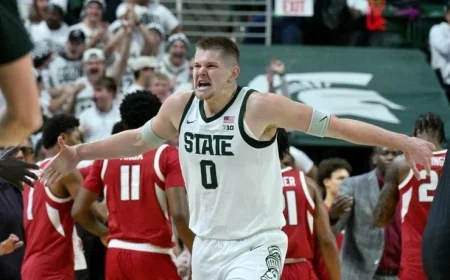 Michigan State Hosts USC to Begin Big Ten Homestand Monday Night