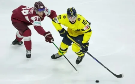 Stenberg Shines in Sweden’s Shootout Win Over Finland in World Junior Semifinal