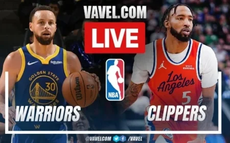 Live Updates: Warriors Face Clippers in Thrilling NBA Matchup