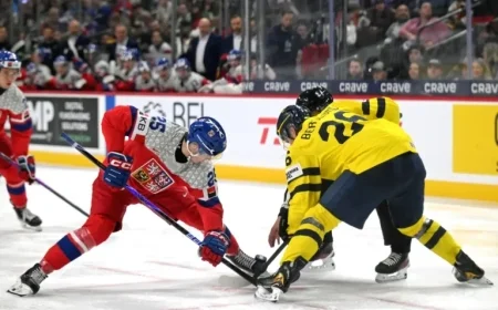 Stenberg, McKenna Shine as NHL Prospects in 2026 World Juniors Finals