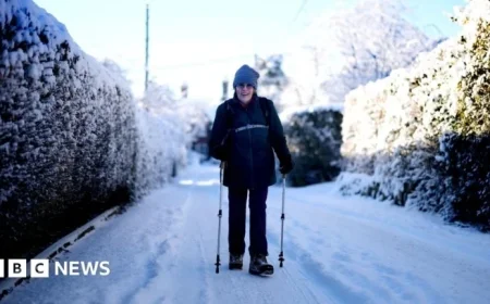 UK Faces Ongoing Snow Warnings Across Vast Areas