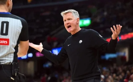 Steve Kerr Ejected from Warriors-Clippers Game After Officials Dispute
