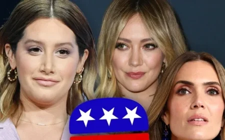Ashley Tisdale Clarifies Article: Not About Celeb Group or Republican Affiliation