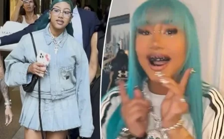 North West’s Bold Fashion: Blue Hair, Diamond Grills, and More