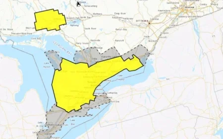 GTA Faces Freezing Rain Warning Amid Incoming Precipitation Mix